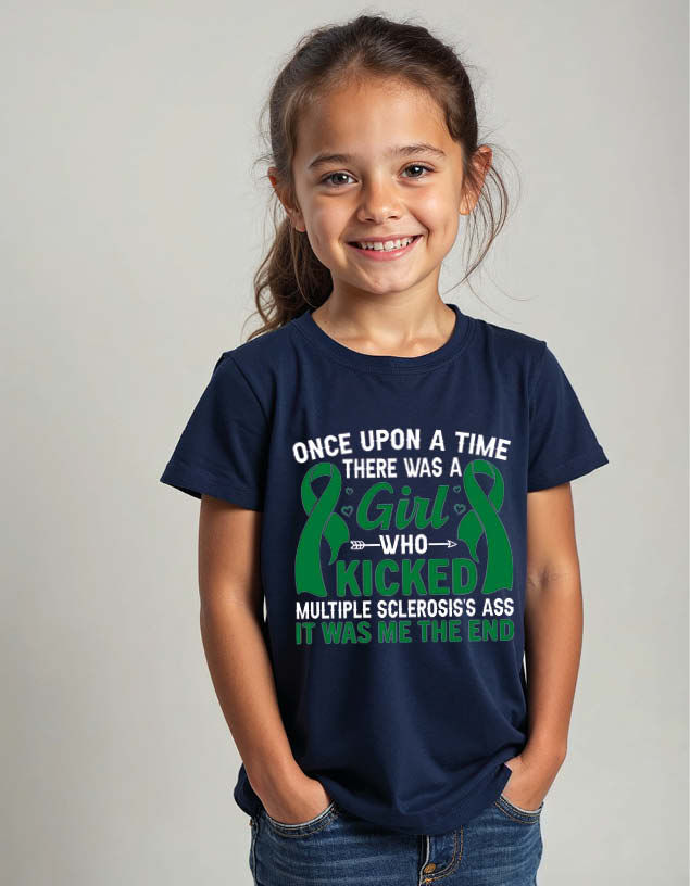 Thumbnail: once upon a time there was a girl who kicked multiple sclerosis's ass it was me