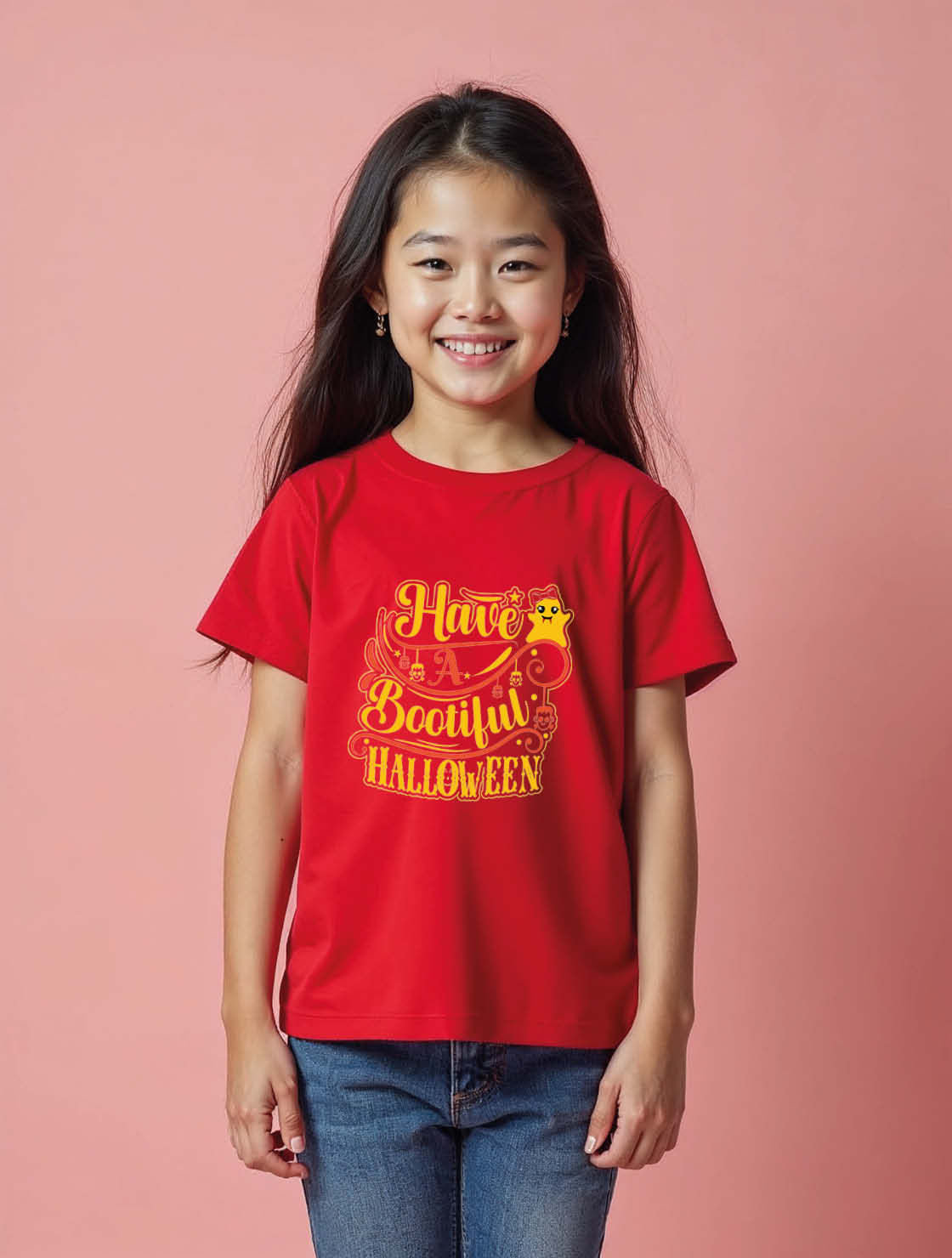 have a bootiful halloween Unisex Printed Graphic T-Shirt For Mens Womens & Kids