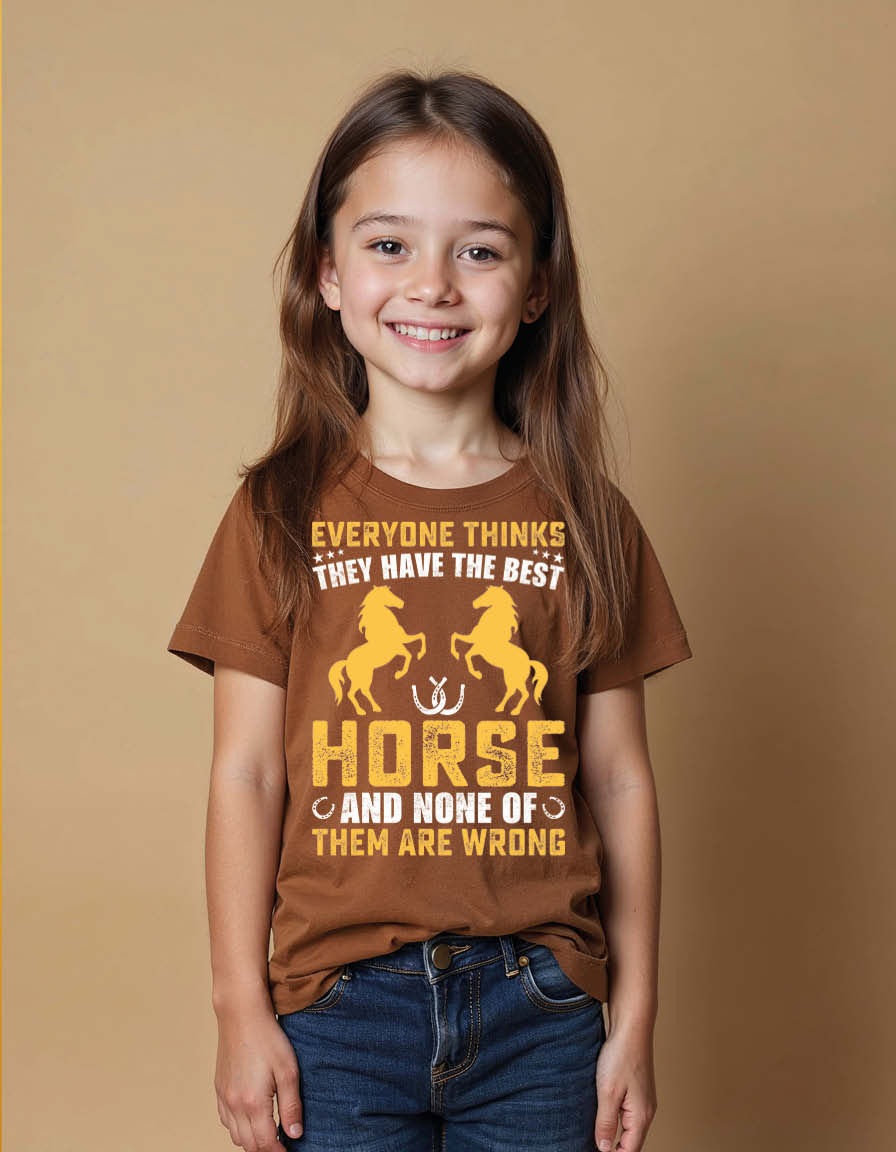Thumbnail: everyone thinks they have the best horse and none of them are wrong Unisex Tees
