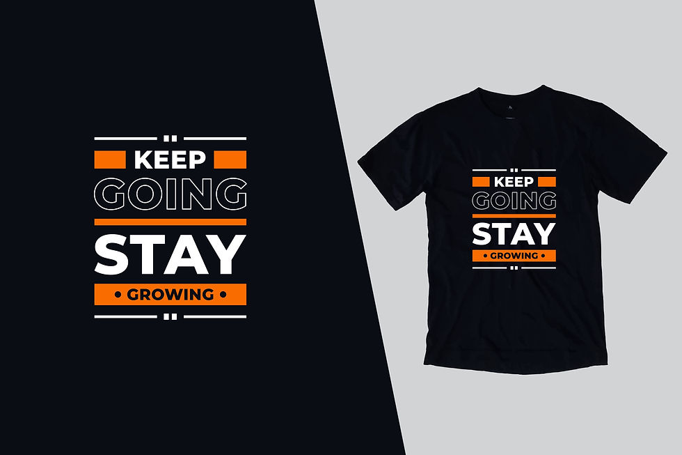 Thumbnail: Keep calm trust god modern inspirational quotes t shirt design.
