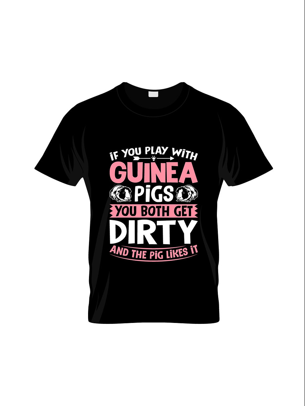Thumbnail: Guinea pig tshirt design guinea pig tshirt design.