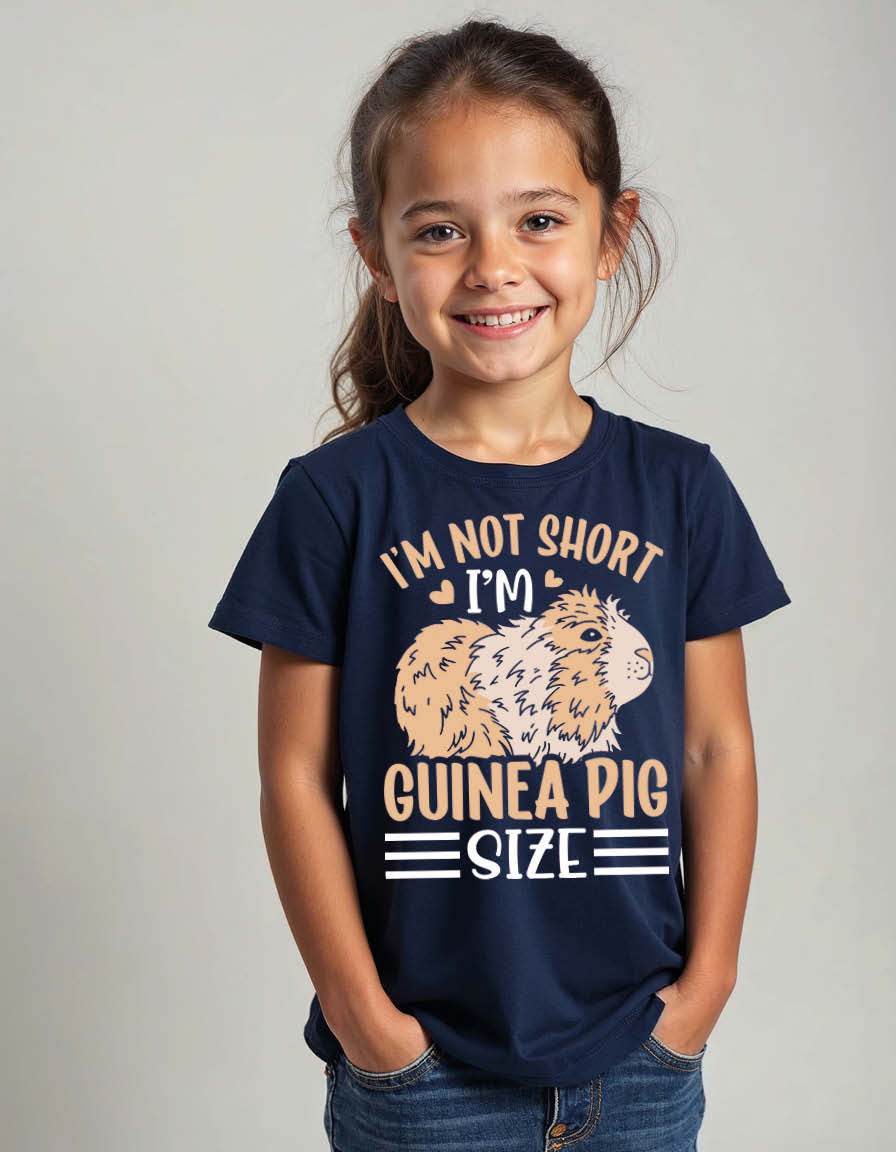 Thumbnail: i'm not short i'm guinea pig size Unisex Graphic T-Shirt for Mens,Womens & Kids