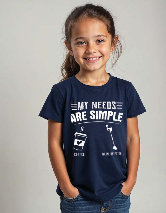My needs are simple Unisex Printed Graphic T-shirt