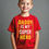 Thumbnail: Daddy is my super hero Unisex Printed Graphic T-shirt