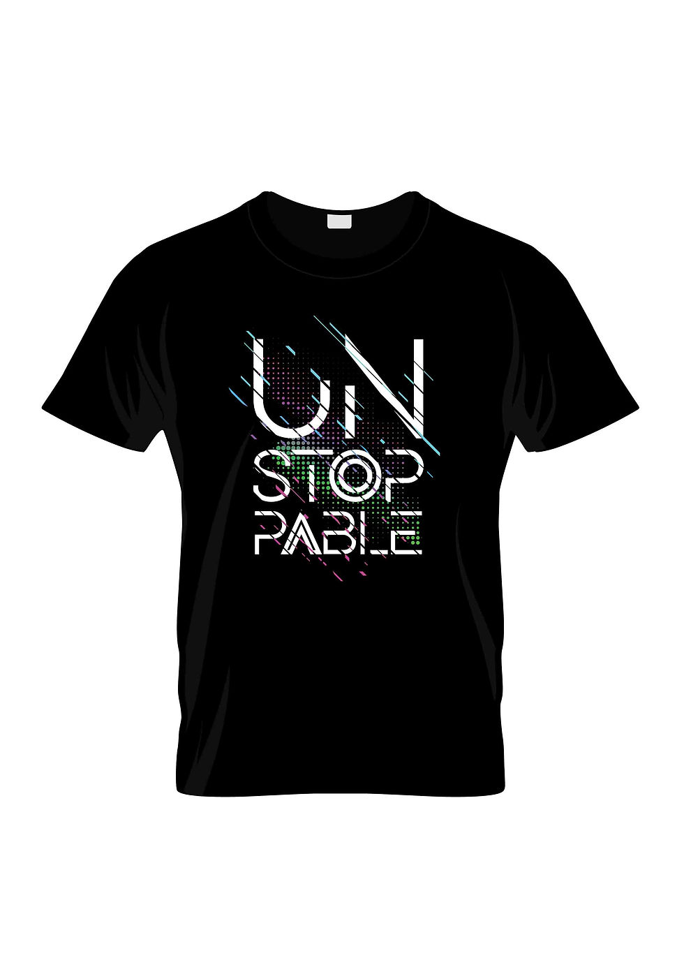 unstoppable typography printed t shirts