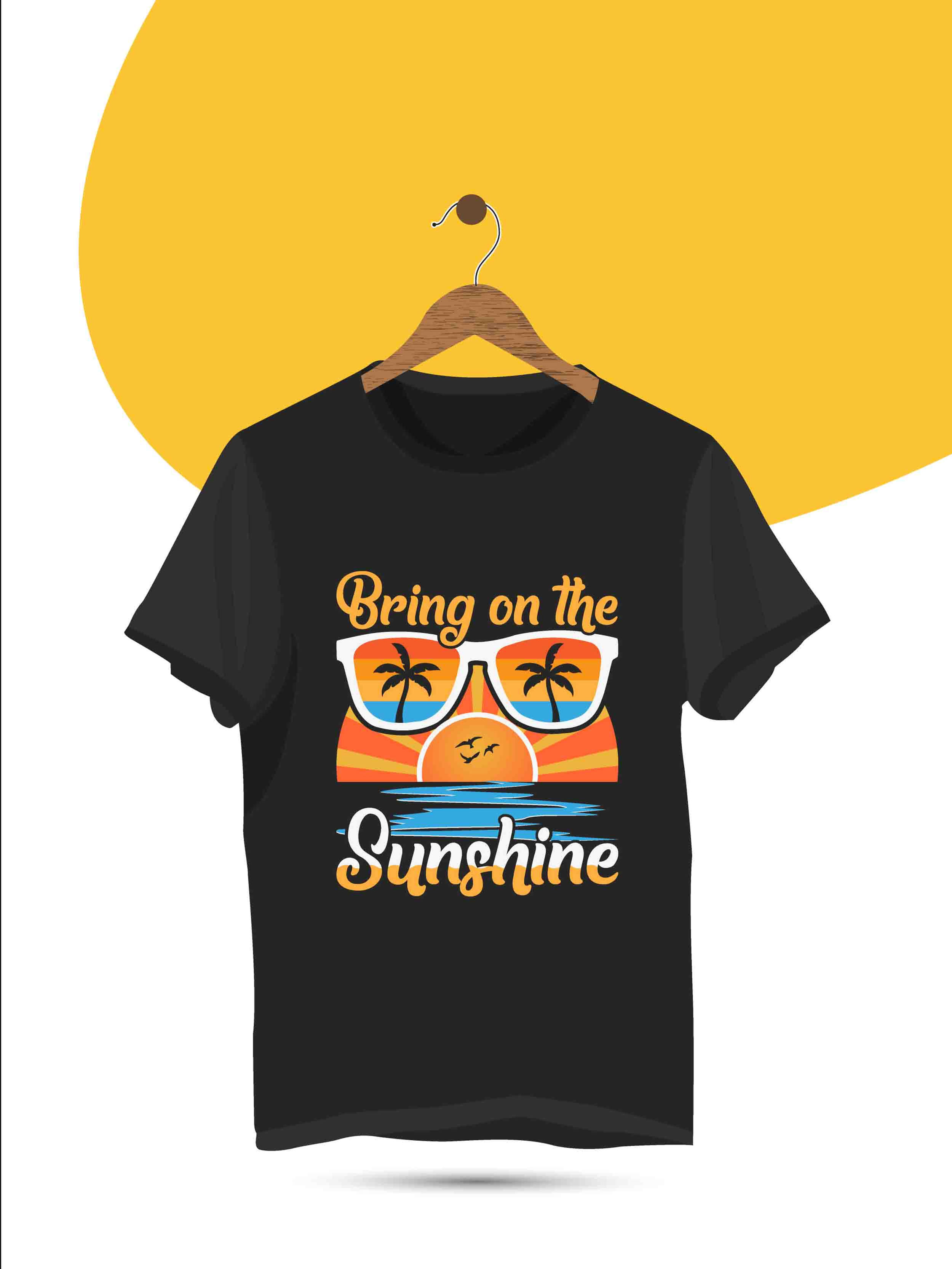 bring on the sunshine printed t shirts inspirational quotes printed t shirts
