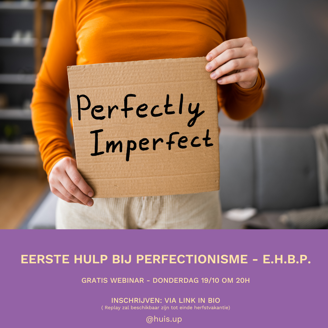 GRATIS: Eerste Hulp Bij Perfectionisme