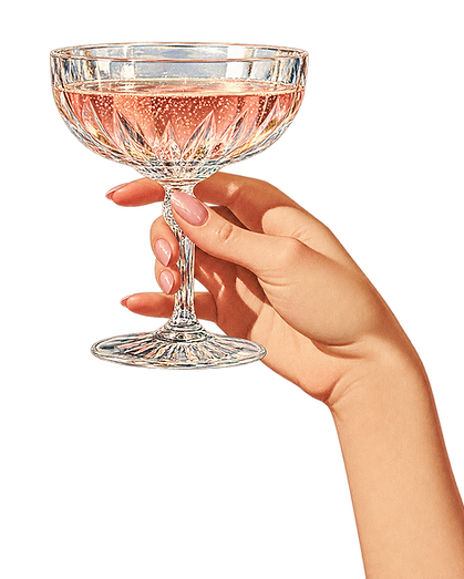 Pink cocktail cheersing client reviews