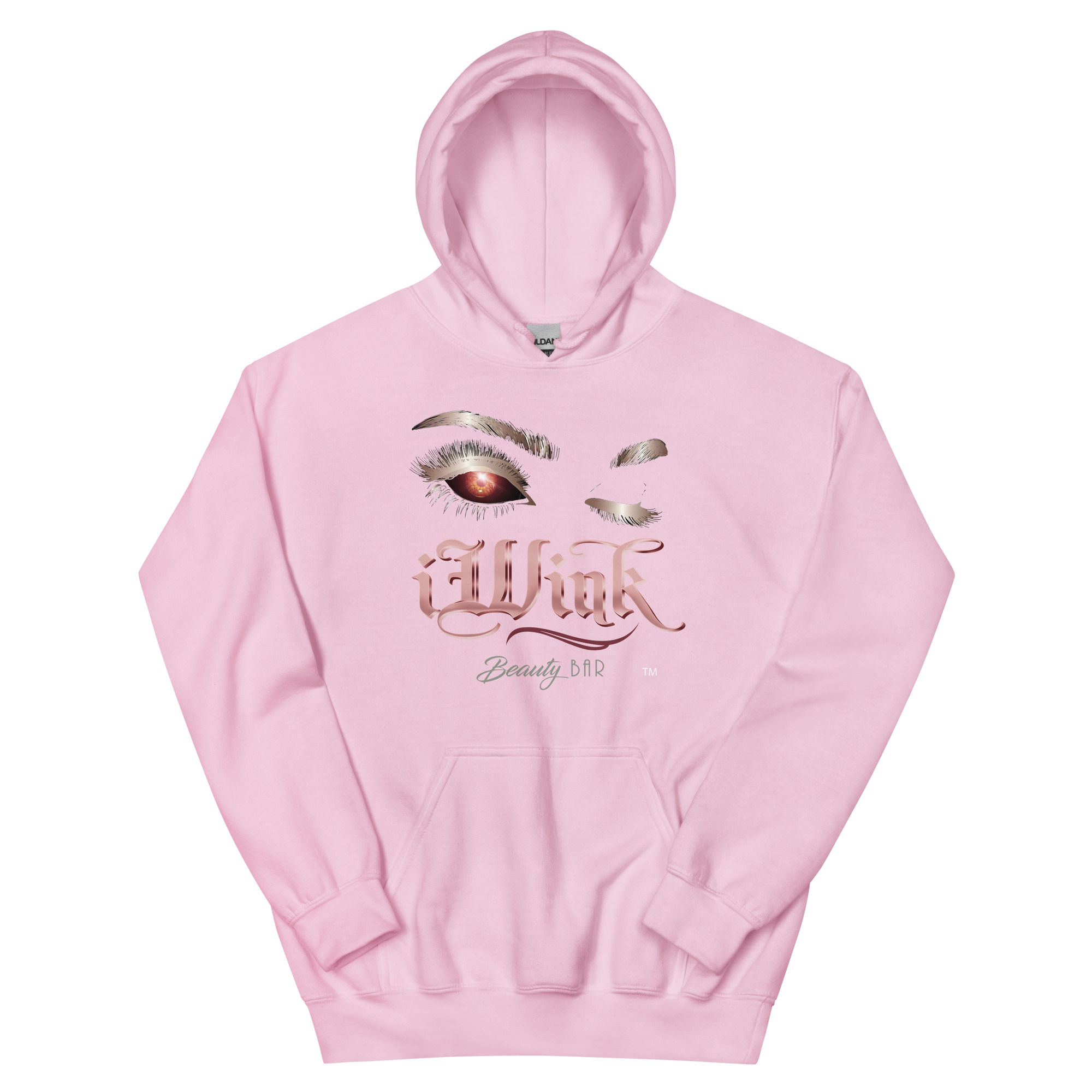 iWink - Pink Logo Hoodie