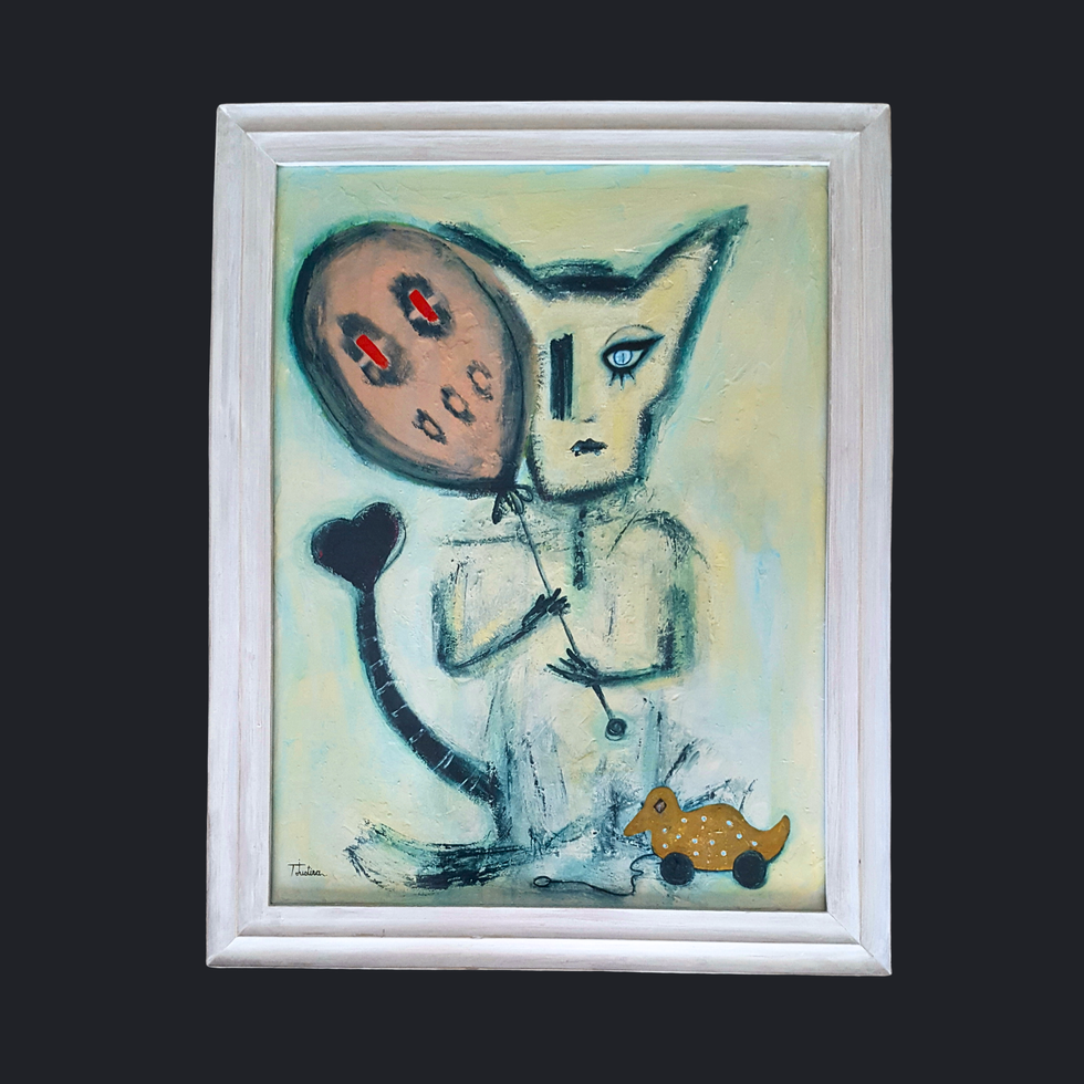 dark fairy tales figurative abstract art