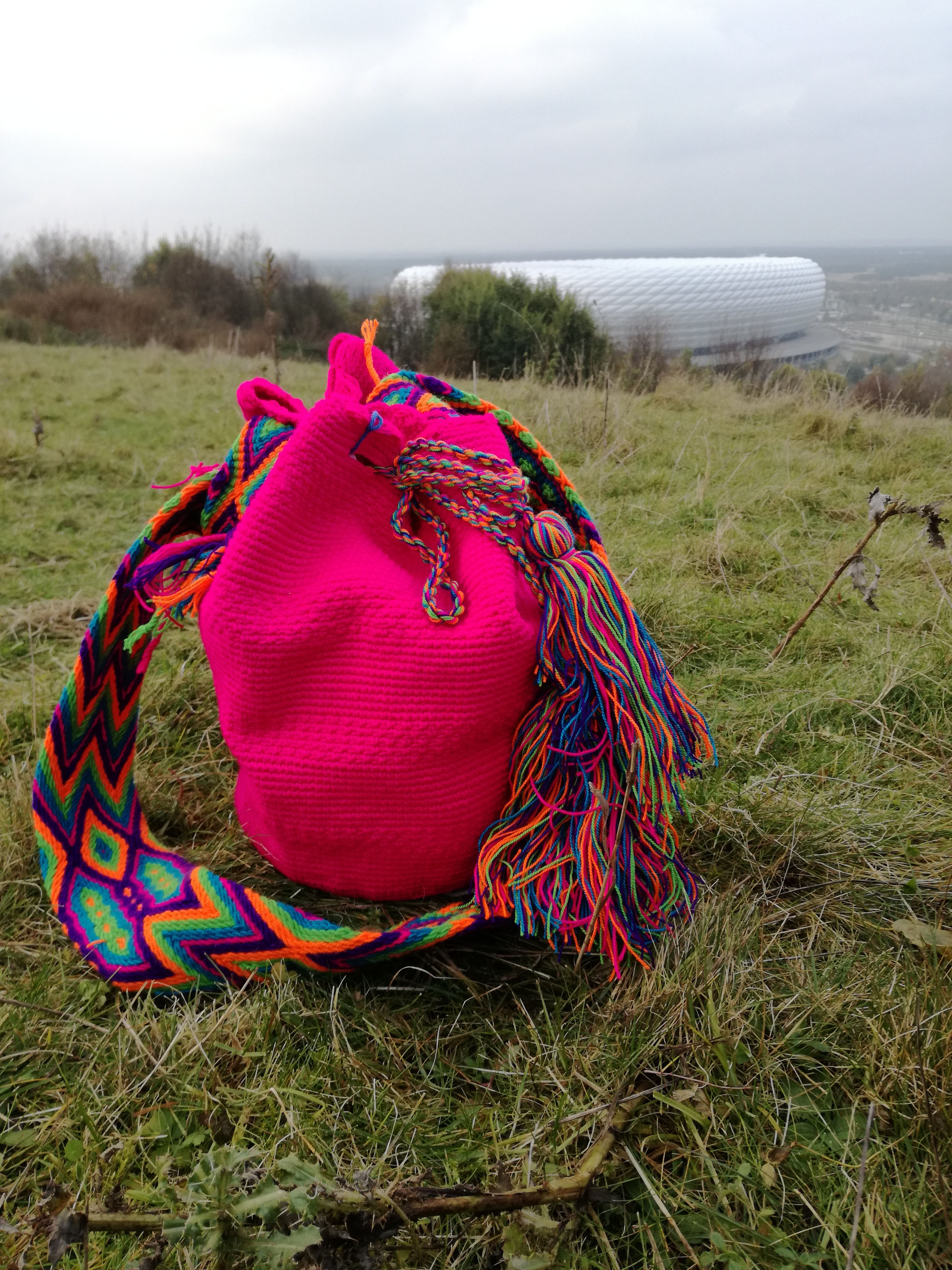 Mochila rosa