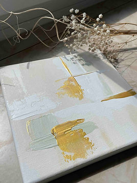 Malkurs - abstraktes Spachten - Kunstworkshop nahe Hannover, Sehnde/Bilm