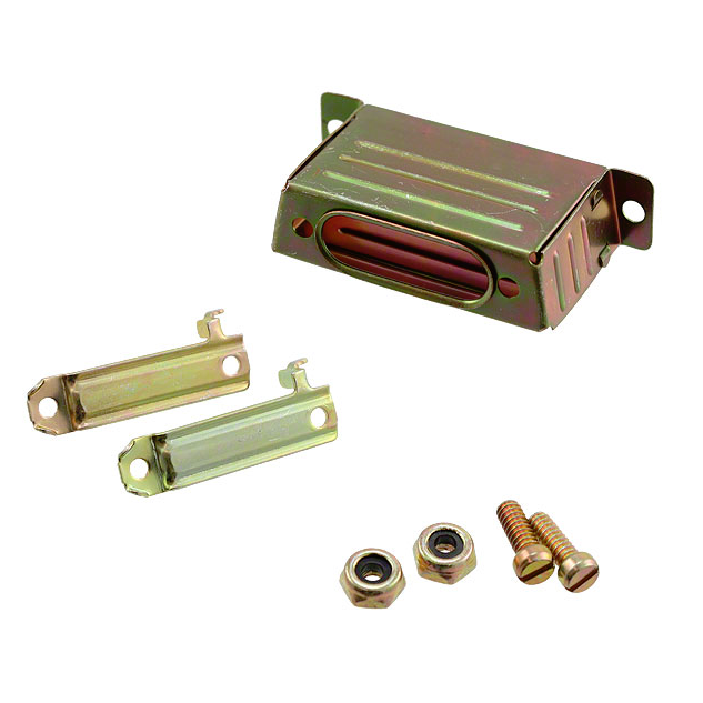 Connector Backshell 25 POS 180Deg Shield - Eastern End Electronics