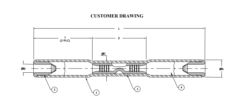 Thumbnail: D-436 TE Connectivity Straight Splice Connector