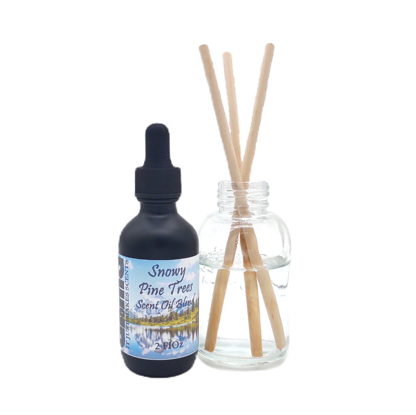 Our Aroma Natural Snowy Pine Trees Room Reed Diffuser