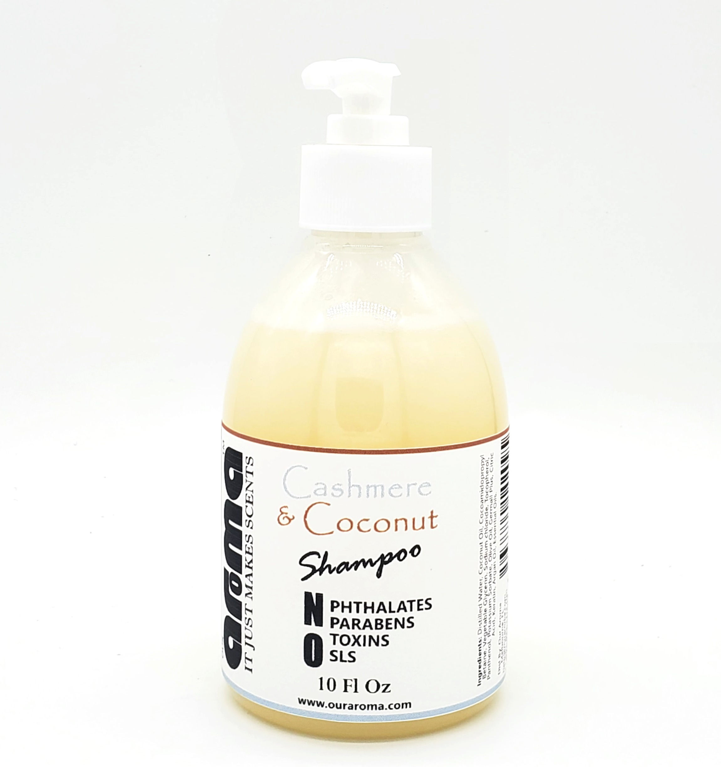 Our Aroma Cashmere & Coconut Shampoo with Argan Oil 10Oz
