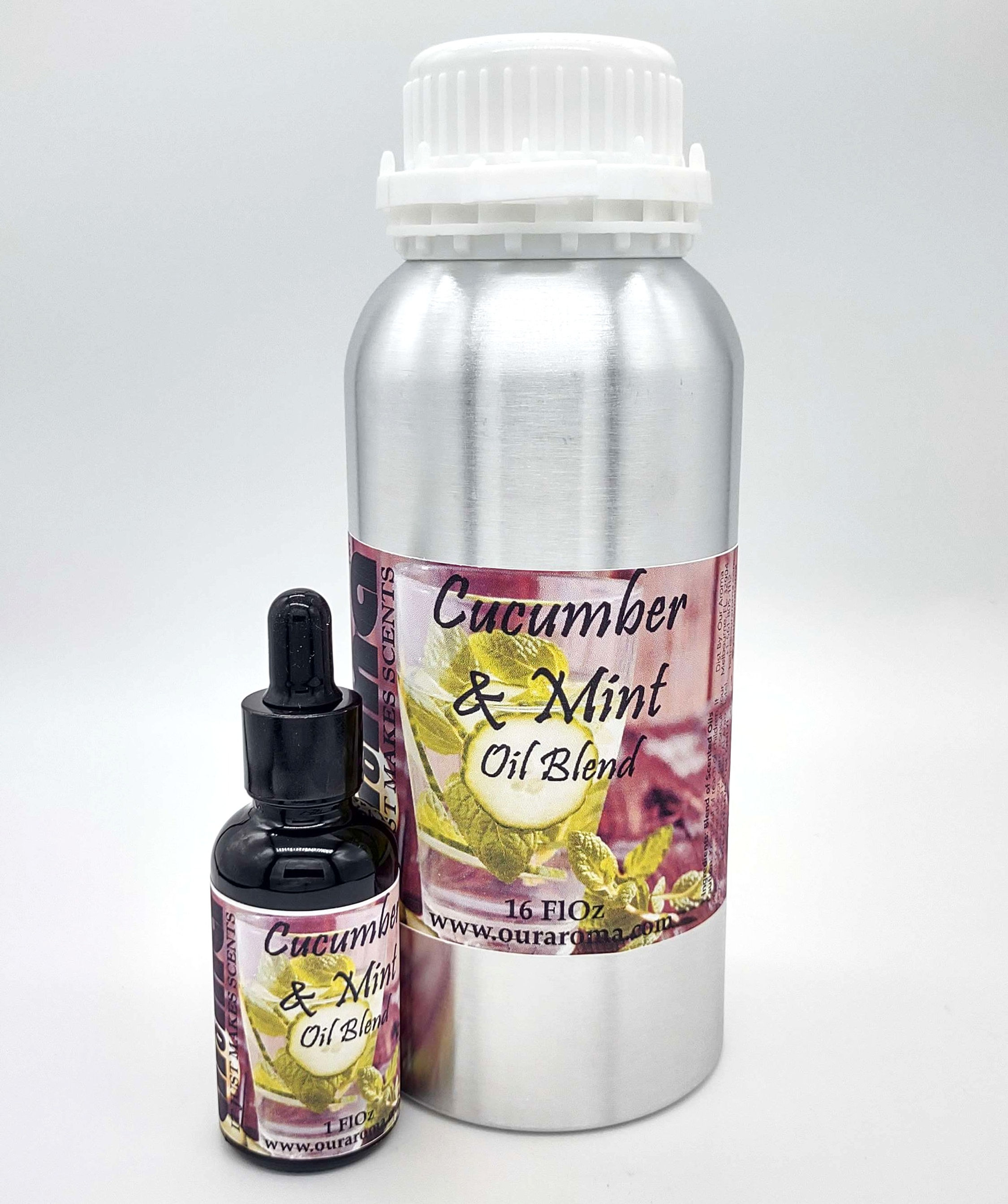 Our Aroma Cucumber & Mint Scent Blended Oil