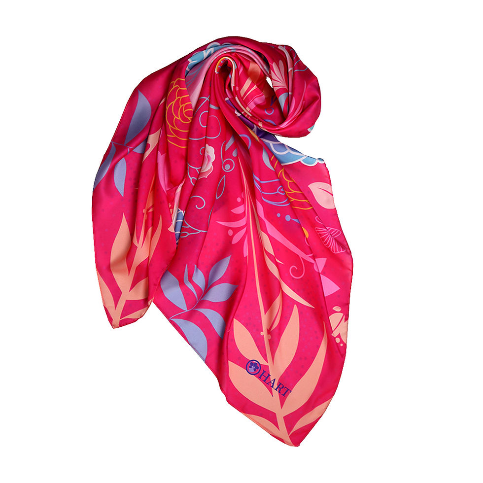 Thumbnail: HART 100 Women's Floral Scarf