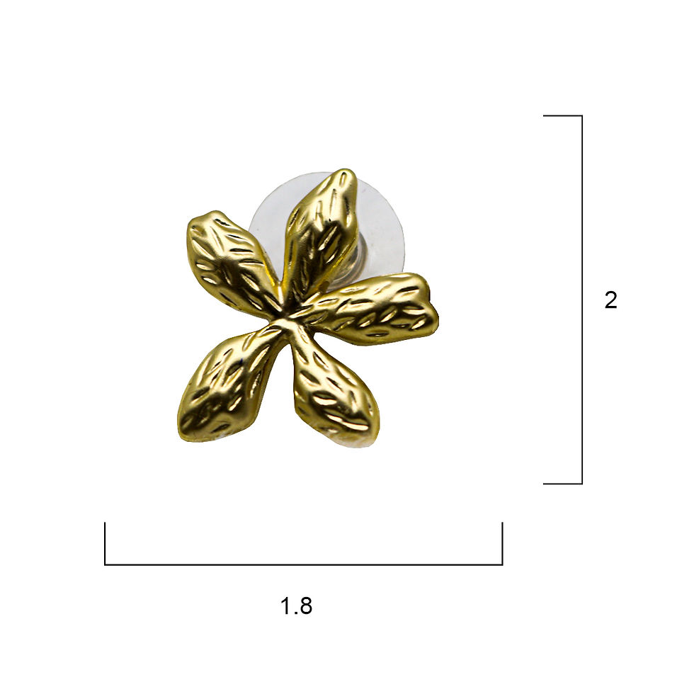 Thumbnail: HART Enamel Stephanotis Flower Earrings
