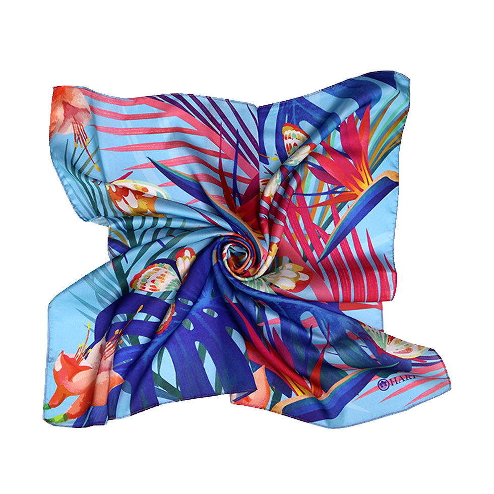 Thumbnail: HART 60 Women's Floral Scarf