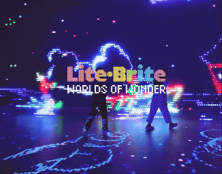 Lite Brite Worlds of Wonder