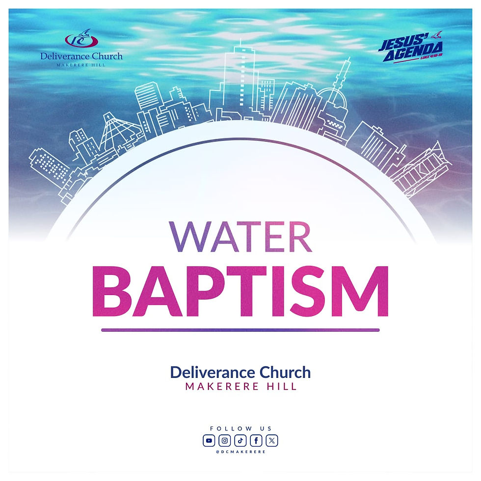 💧 BAPTISM SUNDAY — SEPTEMBER 7TH, 2025
