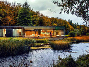 Proiect casa 3 dormitoare, living, baie si bucatarie - randare exterior