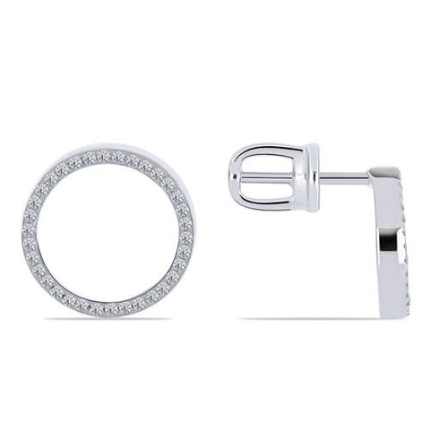 CVD diamond earrings manufacturer. Silver jewellery manufacturer in Jaipur