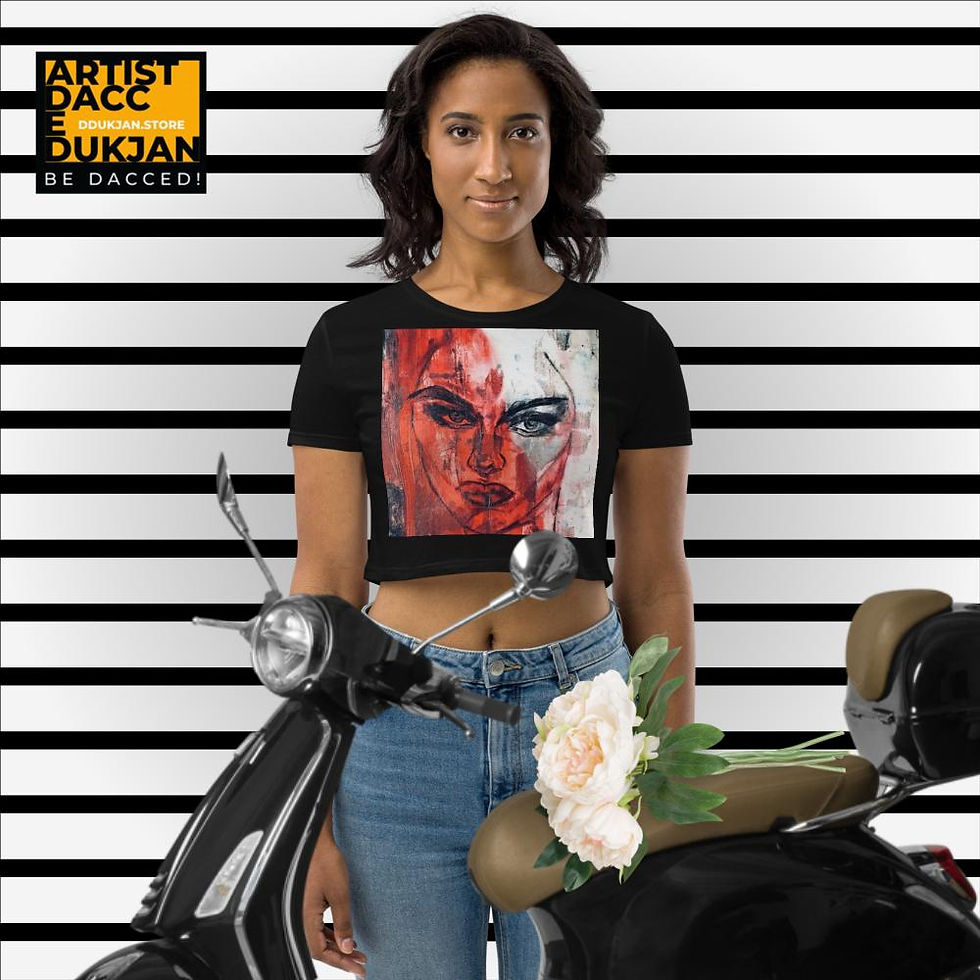 Thumbnail: Organic Crop Top "Jealousy "!  Be DacceD 
