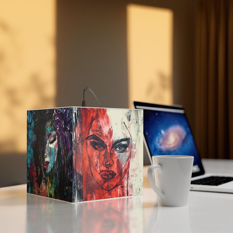 Thumbnail: Be DacceD! Personalised artist lamp
