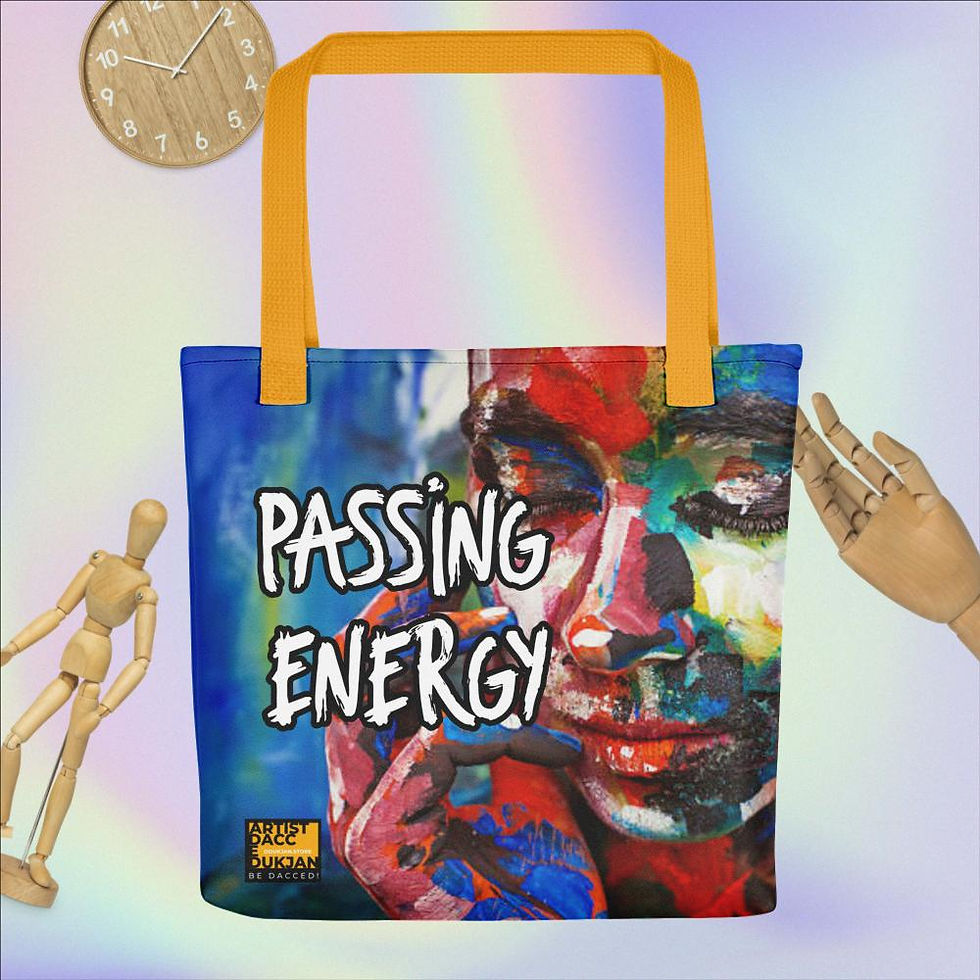 Thumbnail: Tote bag " Passing energy "