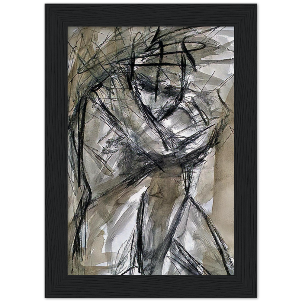 Archival Matte Paper Wooden Framed Poster bu D E DUKJAN