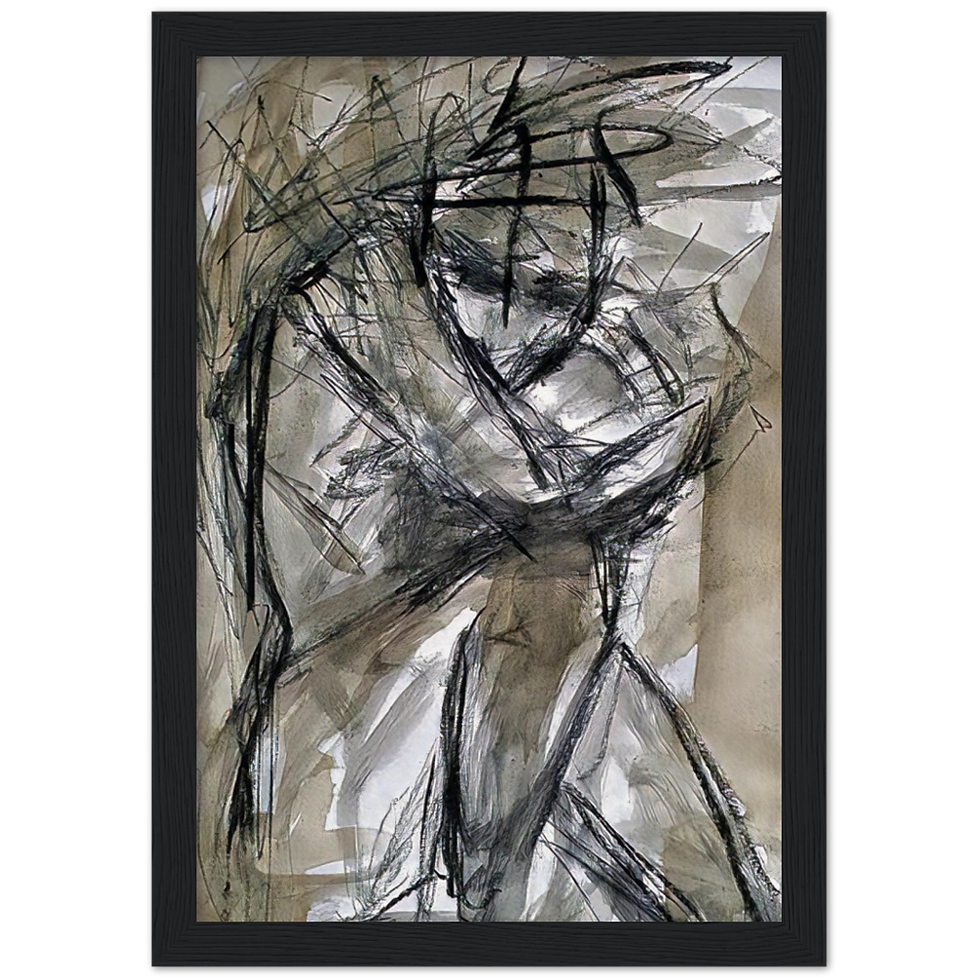 Thumbnail: Archival Matte Paper Wooden Framed Poster bu D E DUKJAN