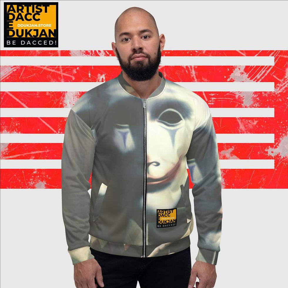 Thumbnail: Be DacceD! "Be broken by life." Bomber Jacket