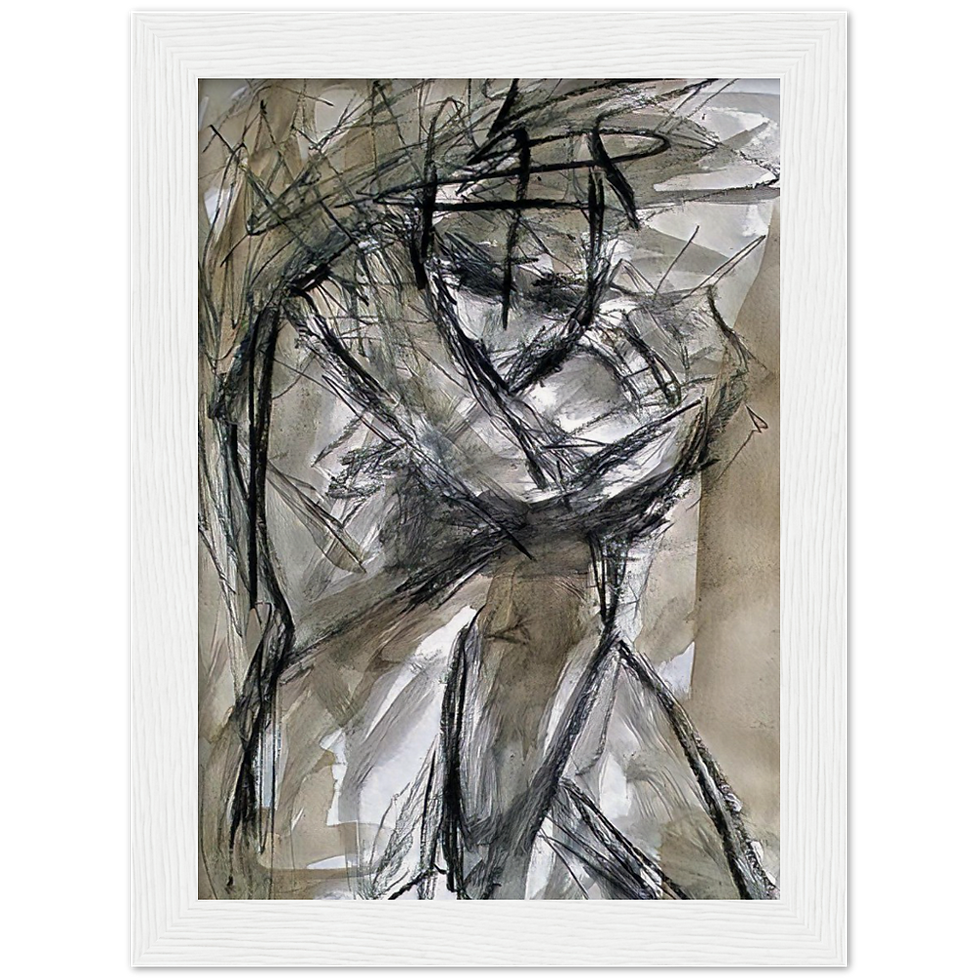 Thumbnail: Archival Matte Paper Wooden Framed Poster bu D E DUKJAN