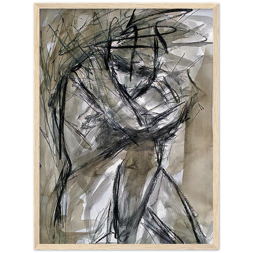 Thumbnail: Archival Matte Paper Wooden Framed Poster bu D E DUKJAN