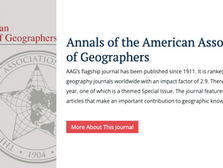 📢 New Publication from GEAR Lab in Annals of the American Association of Geographers (AAG)!