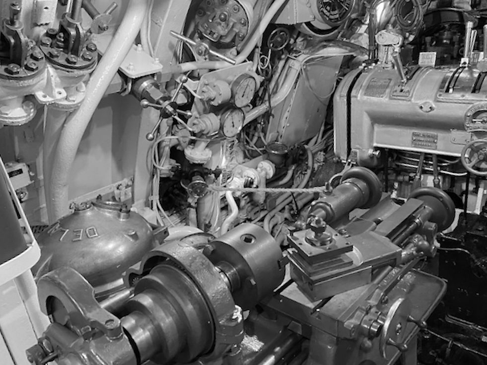 Submarine Machinery by Andrew Kendon