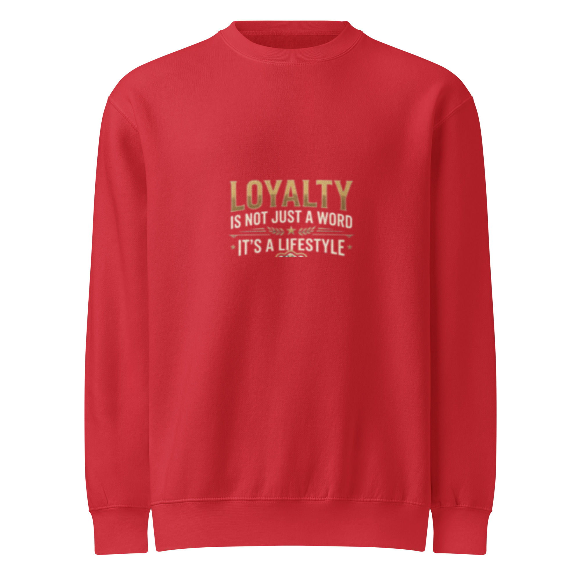 Unisex premium crew neck sweatshirt