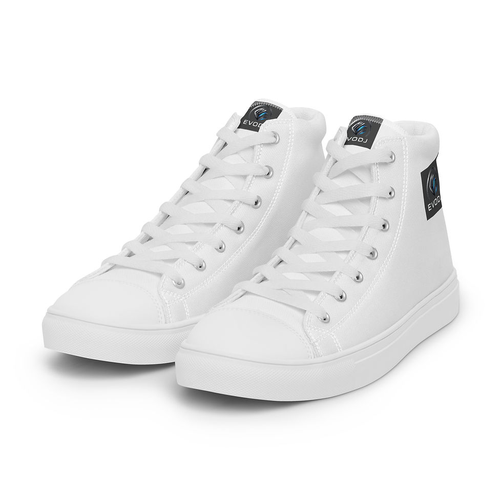 Thumbnail: Men’s high top canvas shoes