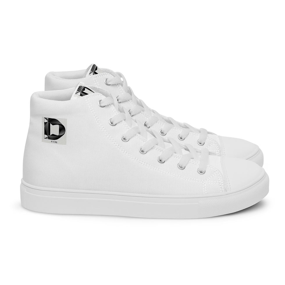 Thumbnail: Men’s high top canvas shoes