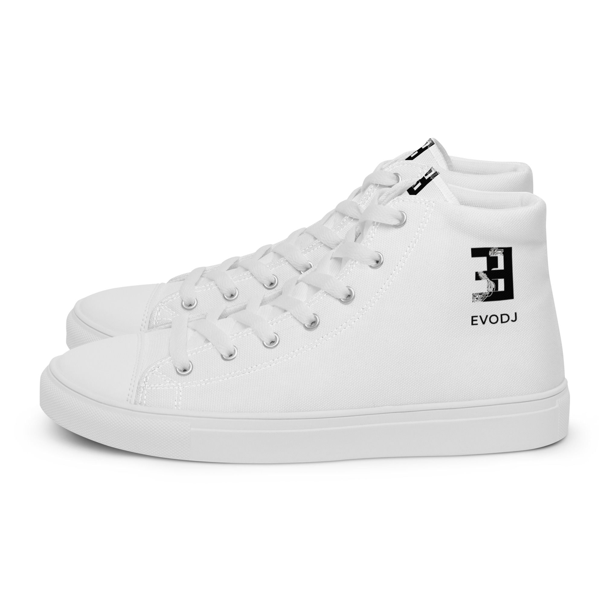 Men’s high top canvas shoes