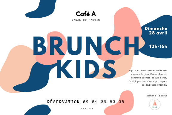 Brunch KIDS FRIENDLY I PARIS I Ou bruncher à paris avec des enfants I Popi & Arlette I Brunch Enfants I Esace Kids I Paris Canal St-Martin I Ou bruncher Paris 10eme