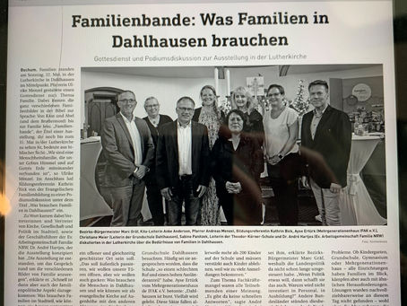 Familienbande: Was Familien in Dahlhausen brauchen