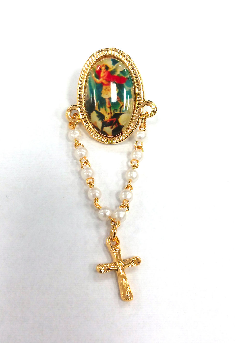 Miniatura: Prendedores de San Miguel Arcangel