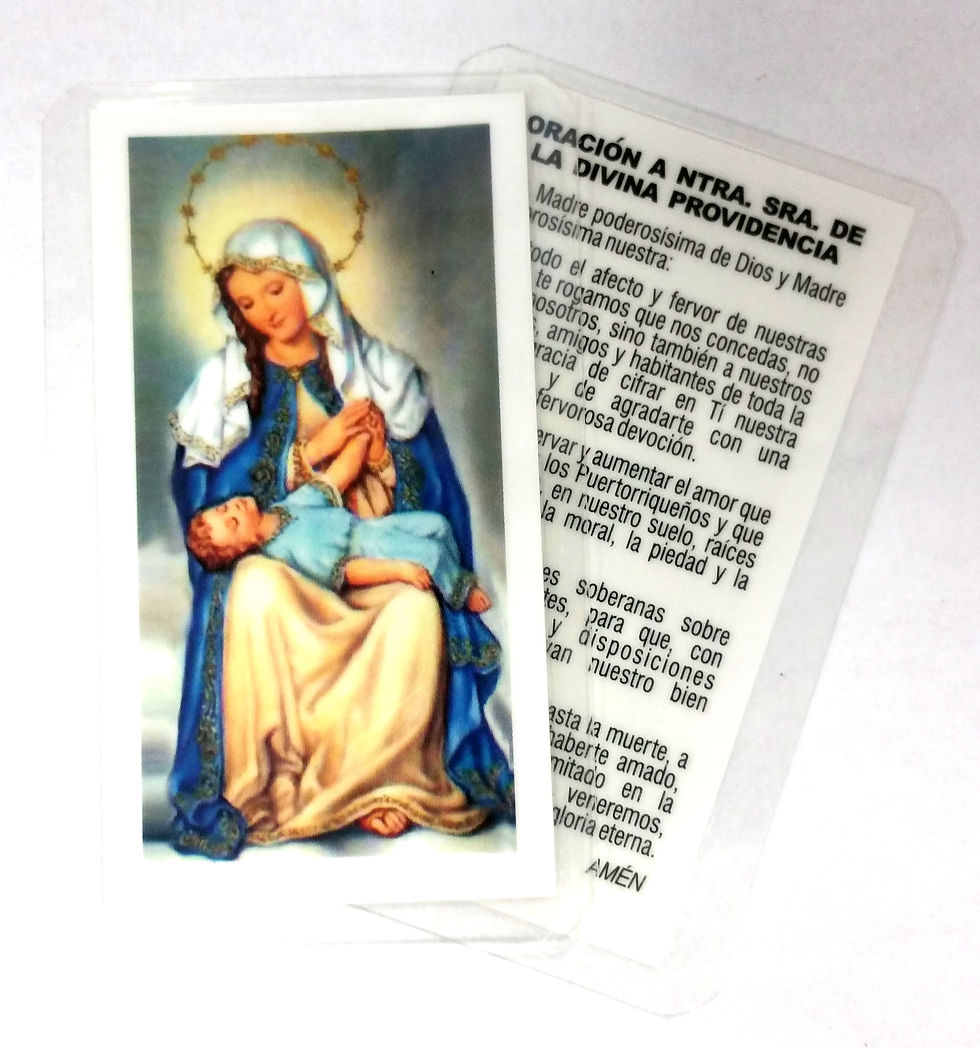 Miniatura: Virgen de la Providencia