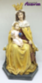 Miniatura: Virgen del carmen