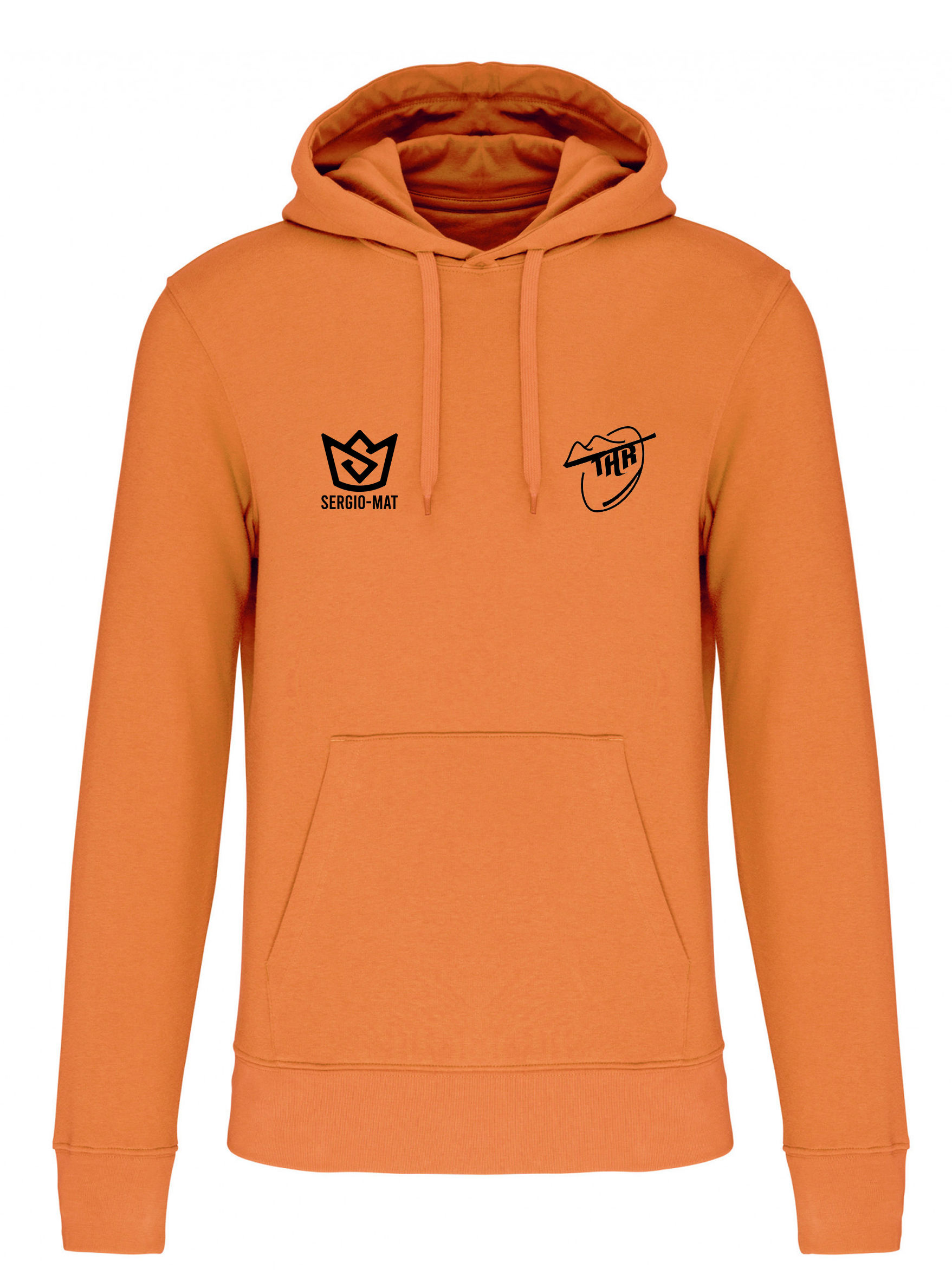 Sweat à capuche "1000 Hills Rugby"floqué