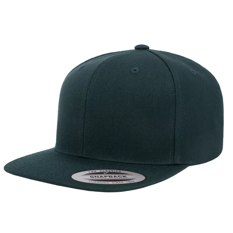 casquette-snapback-yupoong-classique-a-personnaliser-6089MT-M-spruce-spruce-apercu.webp