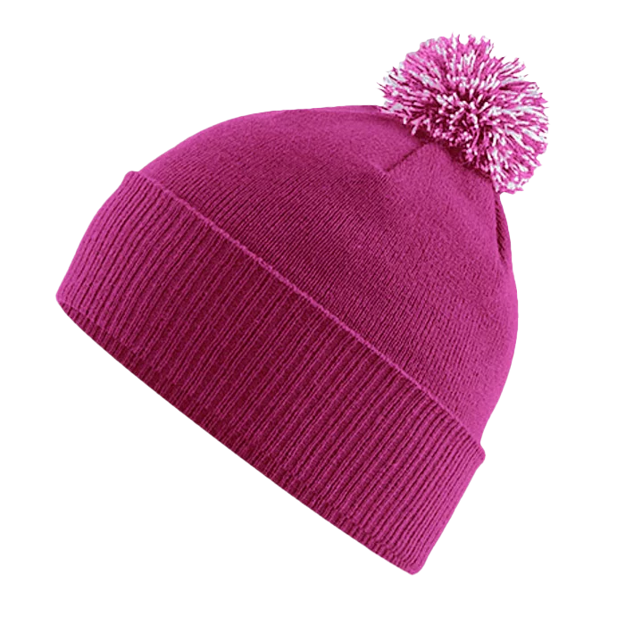 bonnet-pompon-contrast-a-personnaliser-B450-fuchsia-off-white-apercu.webp